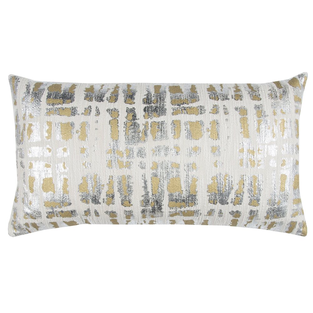 Rizzy Home DOHT12867NT001426 DOH by Abstract Cotton Decorative Filled Pillow DOH